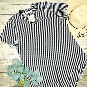 Rolla Coster Stripe Keyhole Bodysuit
